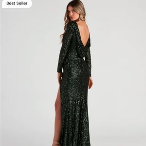 Windsor Galinda Formal Sequin Mermaid Dress